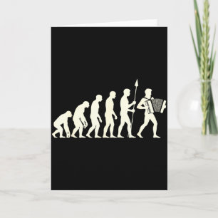 Accordion Design For Men Women Accordionist Accord Card