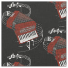 Accordion Fabric - Dark