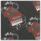 Accordion Fabric - Dark