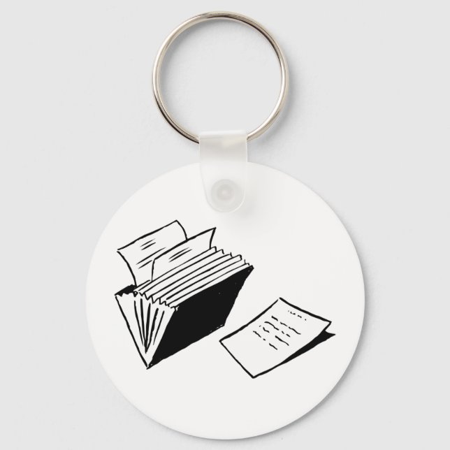 Accordion Folder Key Ring (Front)