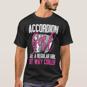 Accordion Girl Vacation   for Accordions T-Shirt