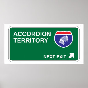 Accordion Next Exit Poster