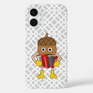 Accordion Nut iPhone 16 Case