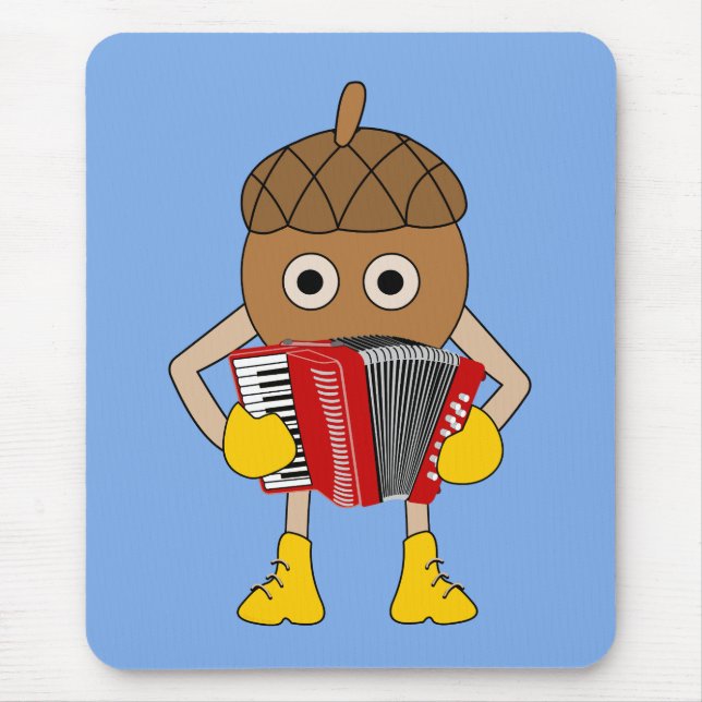 Accordion Nut Mouse Mat (Front)