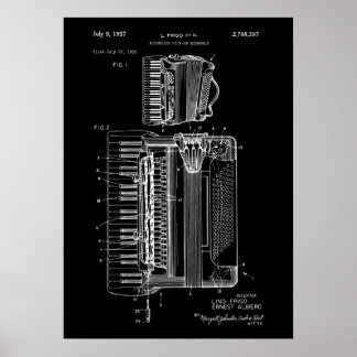 Accordion Patent Poster