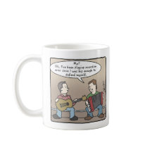 Accordion Player coffee mug