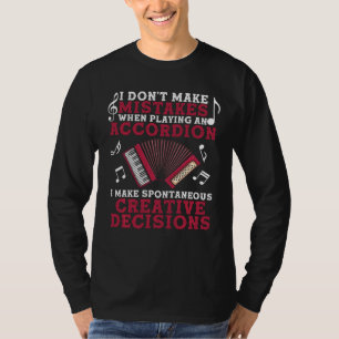 Accordion Player For Men Women Accordionists Sweat T-Shirt