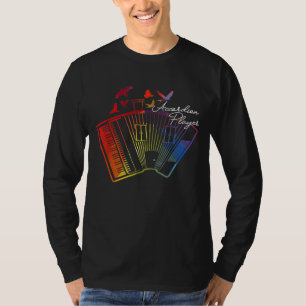 Accordion Player Fun Practice Accordionist Da1 T-Shirt