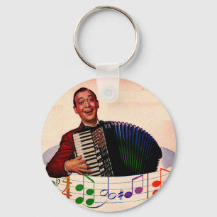 accordion player key ring