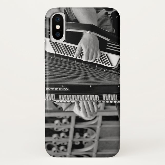 Accordion Player Phone Case (Back)