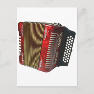 Accordion Postcard