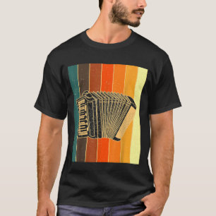 Accordion Styrian Accordion Retro Styrian Harmonic T-Shirt