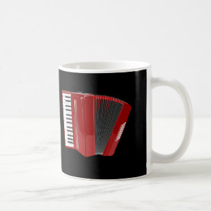 Accordion: The red accordion Coffee Mug