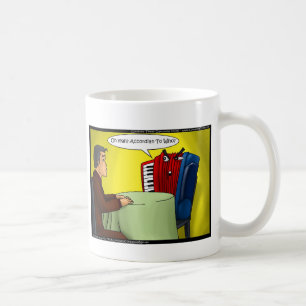 Accordion To Who Funny Gifts Tees & Cards Coffee Mug