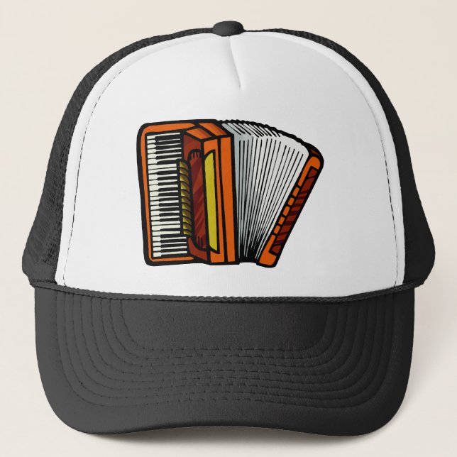 Accordion Trucker Hat (Front)