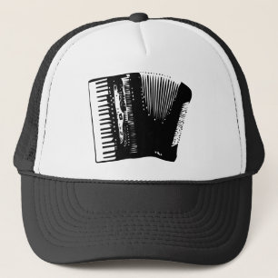 accordion trucker hat