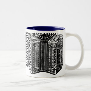 Accordion Two-Tone Coffee Mug