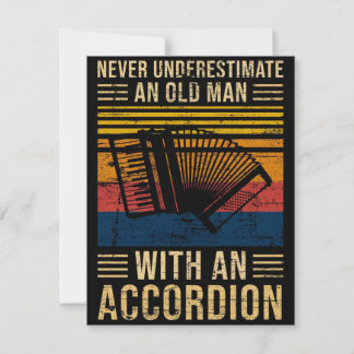 Accordion Underestimate Invitation