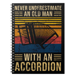 Accordion Underestimate  Notebook
