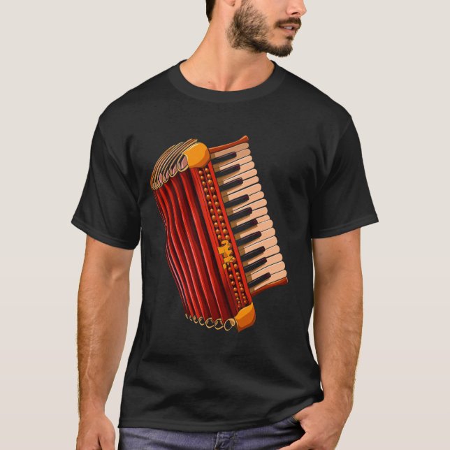 Accordion Vector T-Shirt (Front)