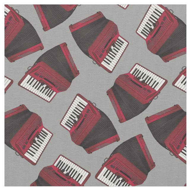 Accordions Music Musician Grey Fabric (Close Up)