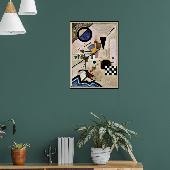 Accords Opposes by Kandinsky Poster (Living Room 1)