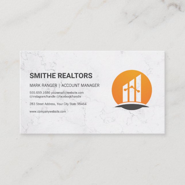 Account Manager | Finance | Finance Logo Appointment Card (Front)