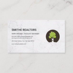 Account Manager   Finance   Tree Icon Appointment Card