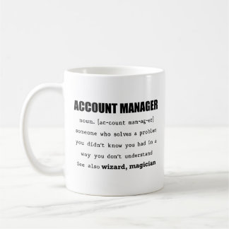 Account Manager Mug