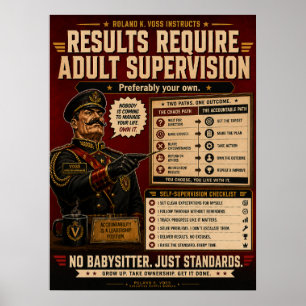 Accountability Office Poster   Roland K. Voss