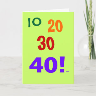 Accountant   40th Birthday   40 Still Accounting Card