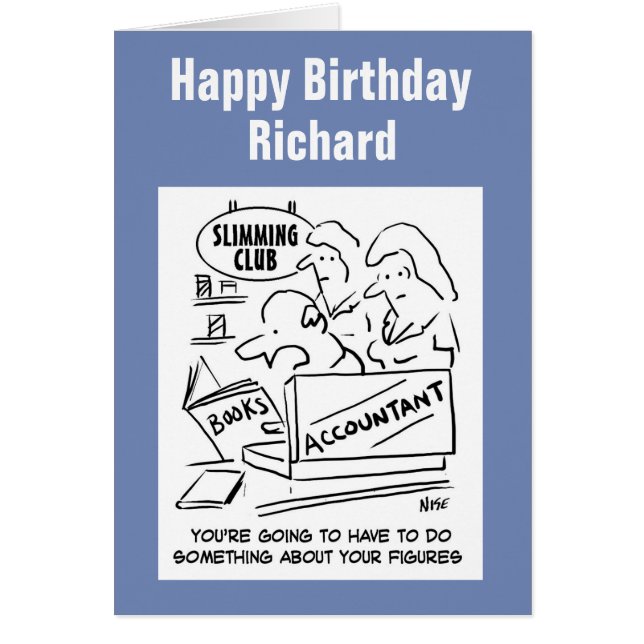 Accountant at Slimming Club (Front)