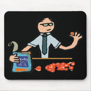 Accountant Bean Counter Mouse Mat
