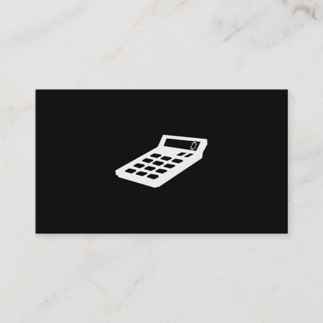 Accountant Business Card (Front)