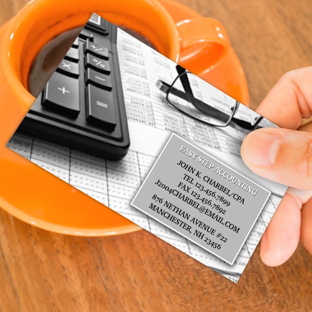 Accountant Business Card (Creator Uploaded)