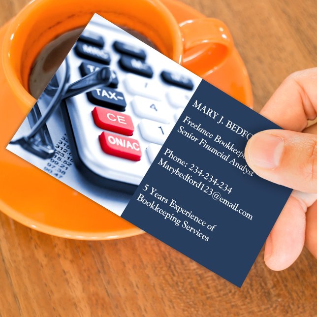 Accountant Business Card (Creator Uploaded)