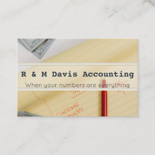 Accountant business cards