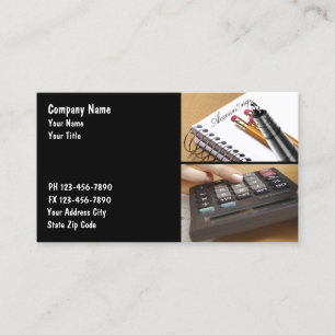 Accountant Business Cards