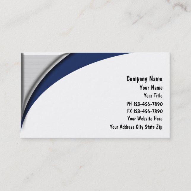 Accountant Business Cards (Front)