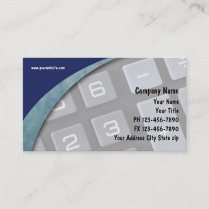 Accountant Business Cards