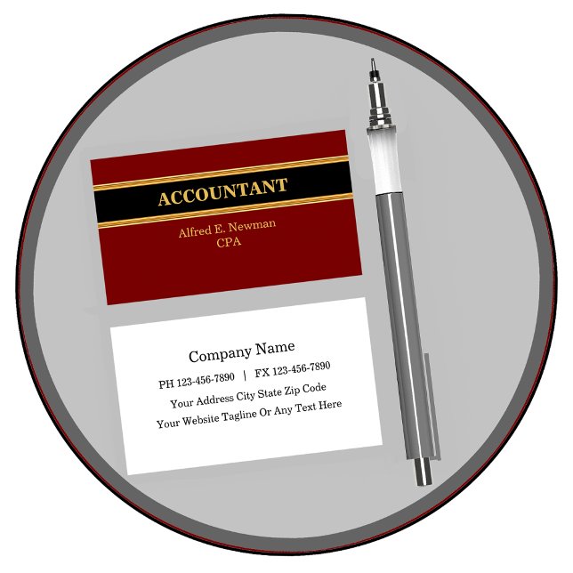 Accountant Business Cards (Creator Uploaded)