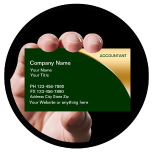 Accountant Business Cards