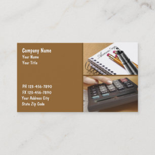 Accountant Business Cards