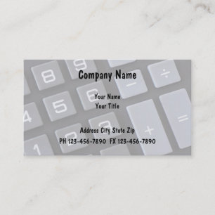 Accountant Business Cards