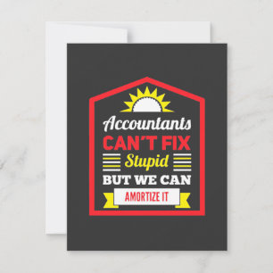 Accountant Can Fix It Thank You Card