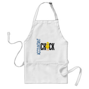 Accountant Chick Standard Apron