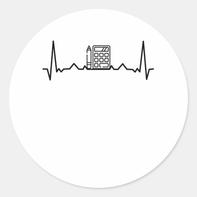 Accountant Classic Round Sticker (Front)