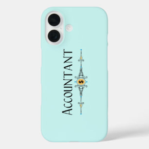 Accountant Decorative Line iPhone 16 Case
