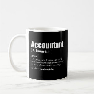 Accountant Definition Cpa Accounting Coffee Mug