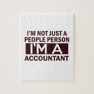 accountant design jigsaw puzzle